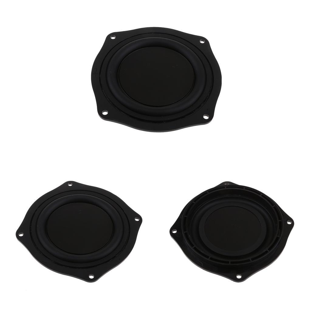 3x 4'' Speaker loudspeaker Vibrating Membrane Passive Bass Plate
