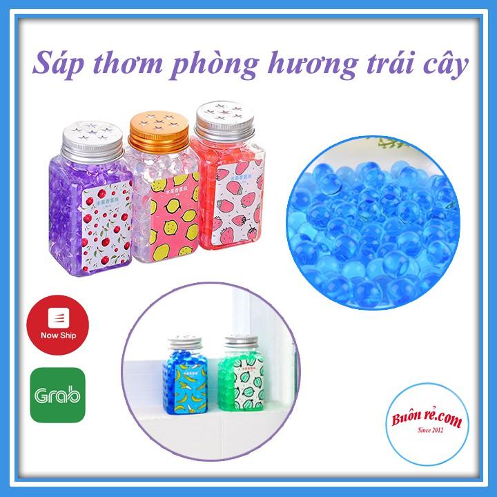 Lọ sáp thơm dạng viên tinh thể hương trái cây nhiều màu sắc -Buôn rẻ 01009