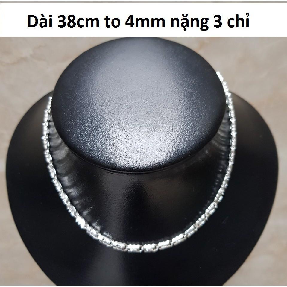 Dây chuyền bạc trẻ em MS130