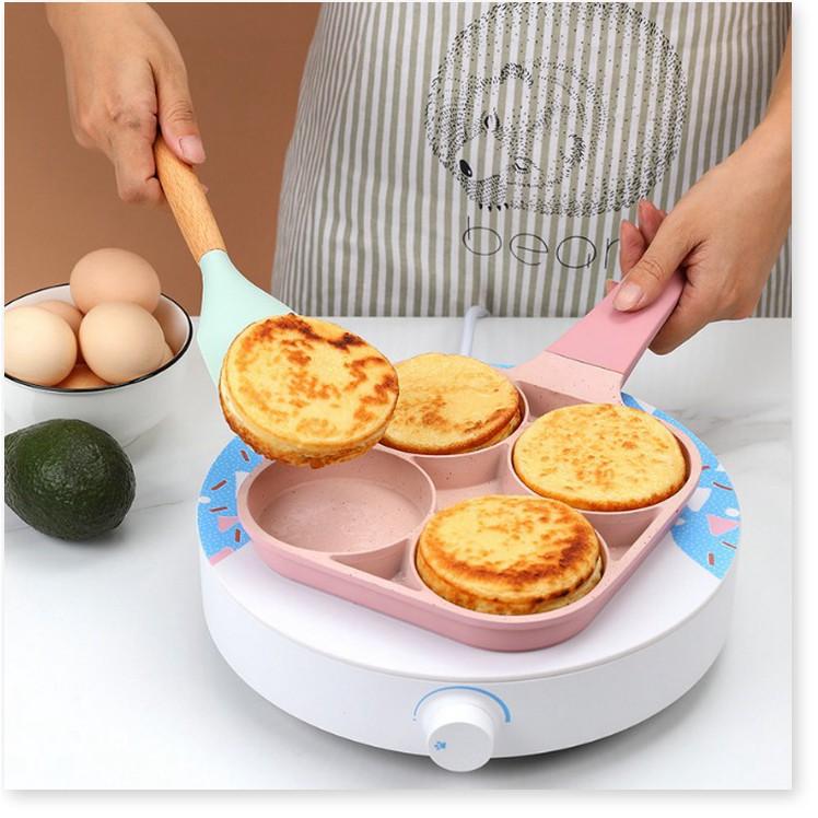 ️ CHẢO CHỐNG DÍNH 4 Ô TRÒN KATA