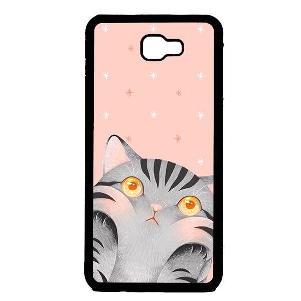 Ốp in cho Samsung Galaxy J5 Prime Mèo Hồng - Hàng chính hãng