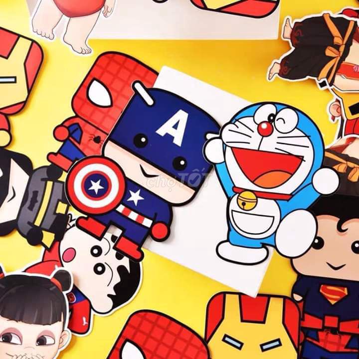Combo 10 bao lì xì Tết hoạt hình độc đáo, siêu dễ thương - giao hình ngẫu nhiên