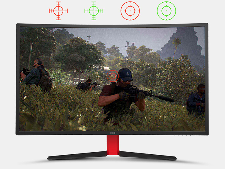 Màn Hình Gaming HKC NB27C2 27 inch Full HD 4ms144Hz VA - Hàng Chính Hãng