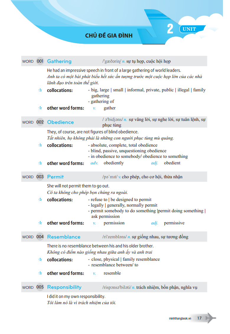Sách Chinh Phục Từ Vựng Tiếng Anh Dùng Cho Học Sinh Thi THPT Quốc Gia Và Sinh Viên Các Trường Đại Học, Cao Đẳng