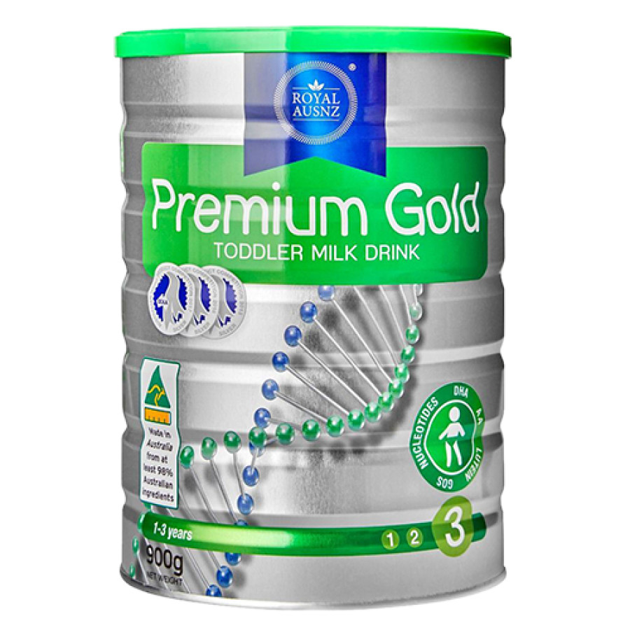 Sữa Hoàng Gia Úc   cho trẻ từ 1 - 3 tuổi Royal AUSNZ Premium Gold 3 