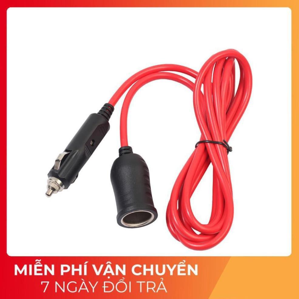 Dây Cáp Nối Dài Tẩu Sạc Lõi Đồng Cho Xe Hơi Ô tô 12V 24V