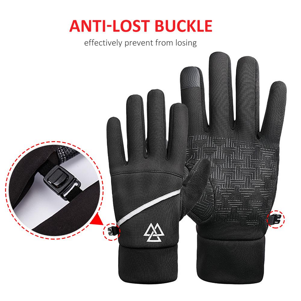 Găng Tay Mùa Đông Unisex Giữ Ấm Chống Thấm Nước Sử Dụng Màn Hình Cảm Ứng Dễ Dàng