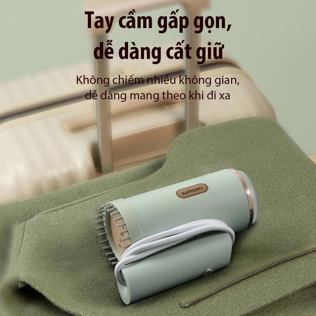 Bàn ủi hơi nước cầm tay SAMONO SW-GSG120 thiết kế gấp gọn - khử trùng - công suất lớn 3in1 - Bảo hành 12 tháng - Hàng chính hãng