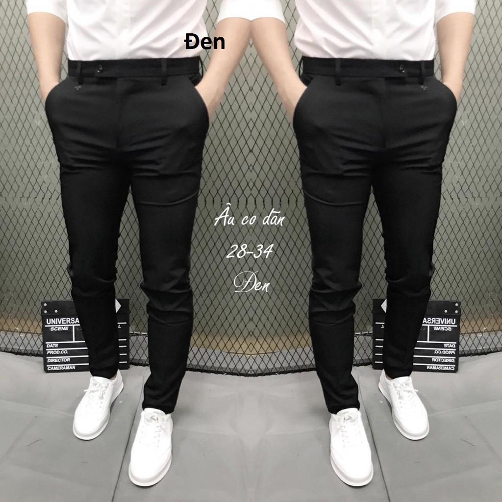 Quần âu nam ống côn hàn quốc