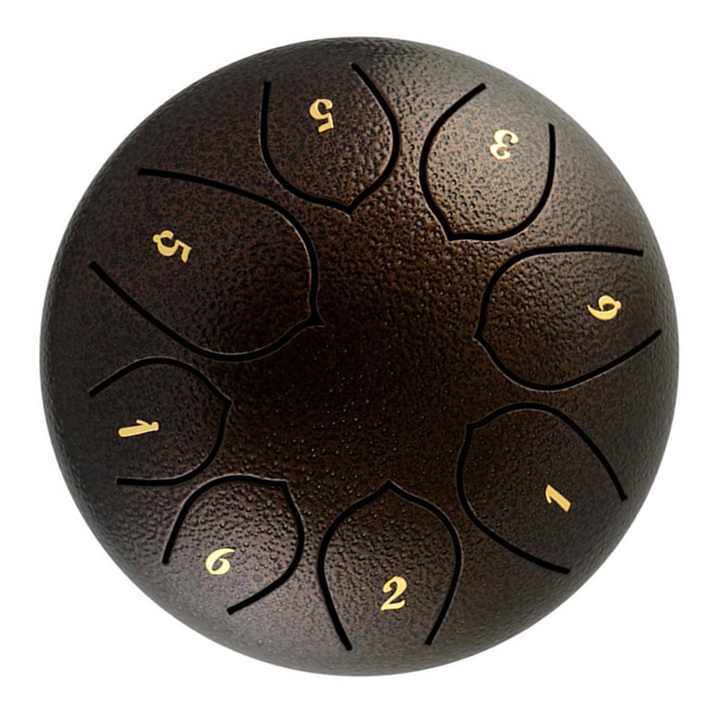 6inch Steel Tongue Drum Hand Pan Drum Percussion Instrument Mind