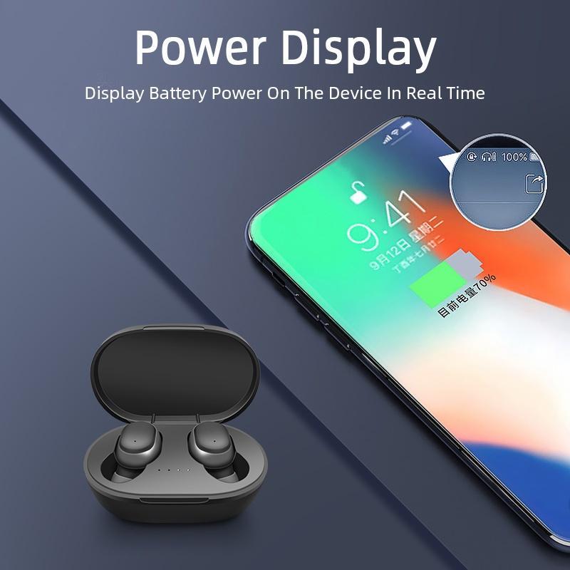 Tai Nghe Bluetooth Không Dây A6S Tws 5.0 Airdots Chống Ồn Cho Xiaomi Redmi IOS