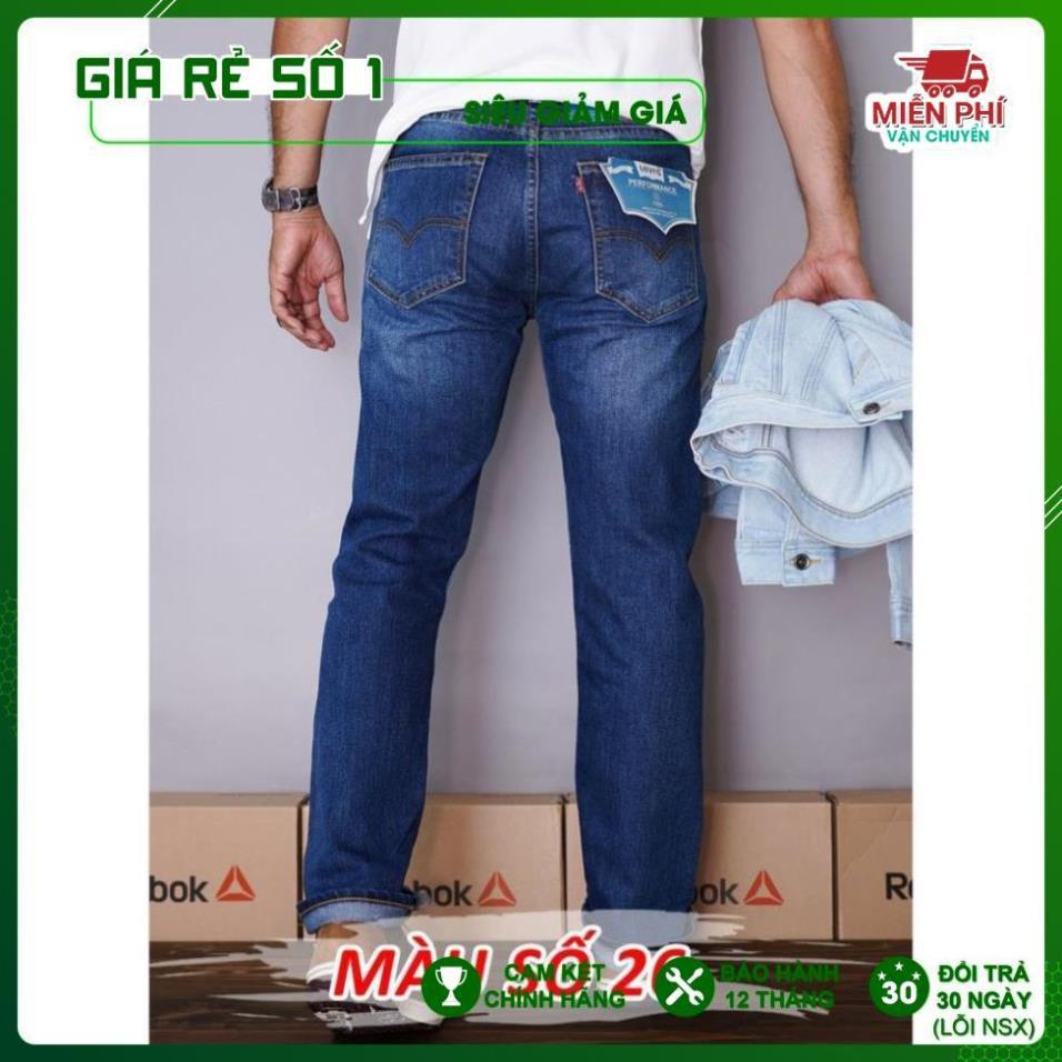 Quần bò Jeans ống đứng co giãn nhẹ (Mã 24-25-26)