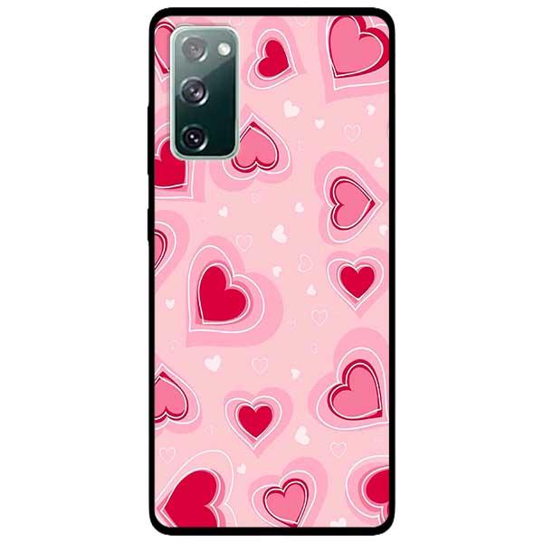 Ốp lưng dành cho Samsung S20 FE / Samsung S20 FE 5G - Tim Hồng Valentine