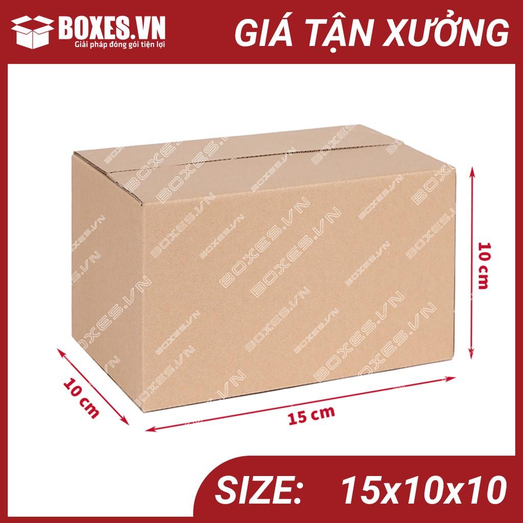15x10x10 Combo 50 hộp Carton đóng gói hàng giá tại xưởng