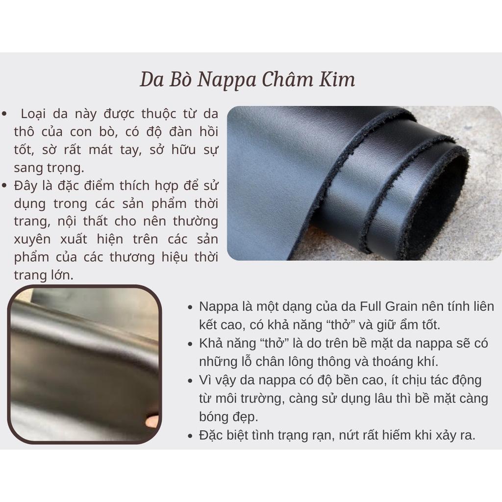 Ví Nam Da Bò MILL Hạt – Chất Da Mềm Mại, Bóng Mịn – Tiện Lợi - GENNIN STORE