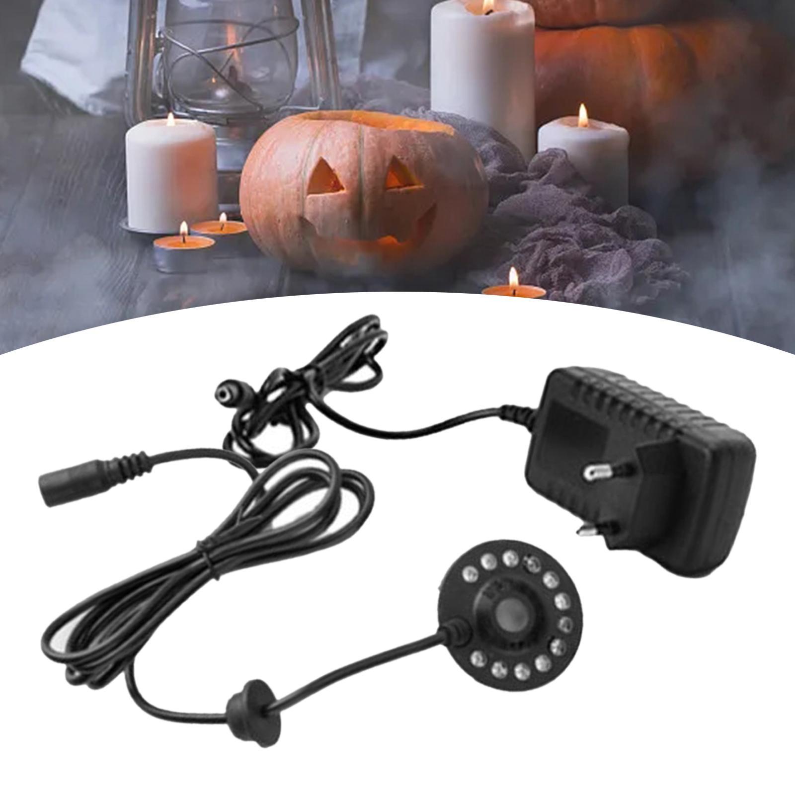 2-4pack Fogger Mister with Colorful Lights EU Adapter Plug