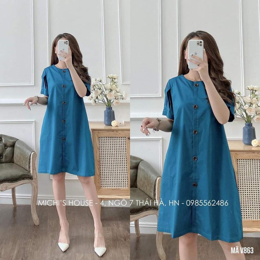 Váy bầu hè cộc tay mẫu mới-đầm bầu xinh thiết kế sang chảnh cho mẹ bầu