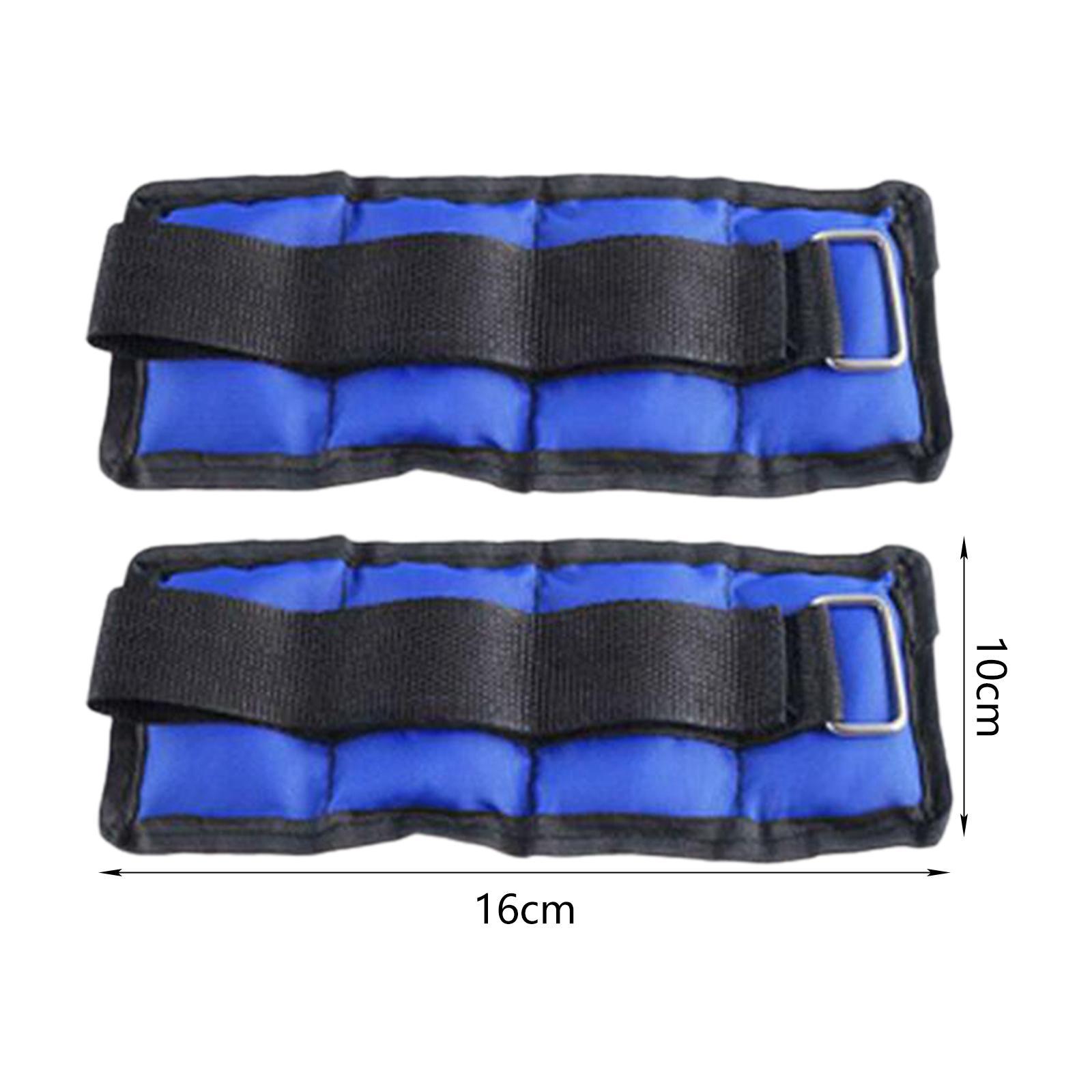 2x Wrist Ankle Weights Women Men Strength Training Arm Leg Weight Straps