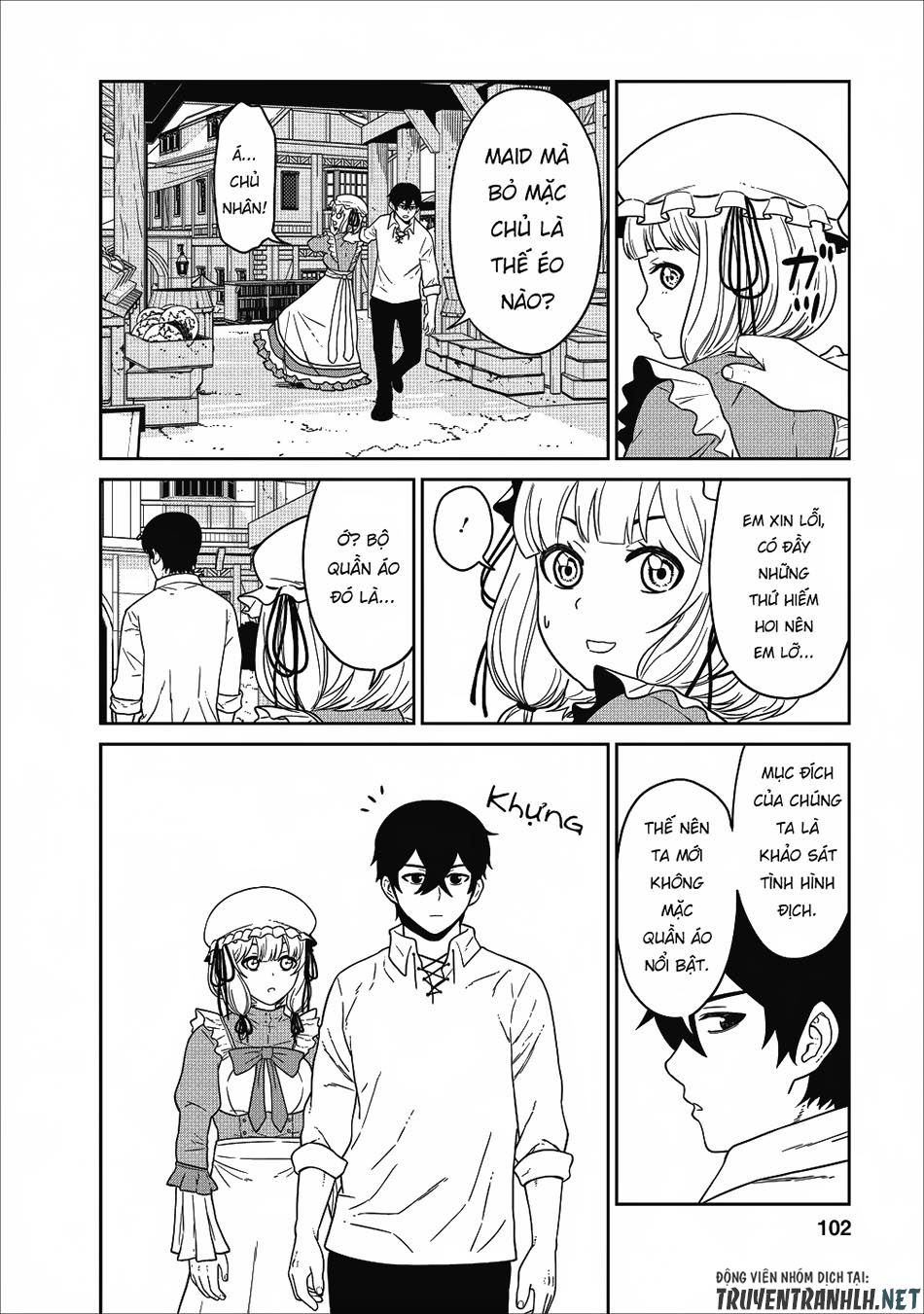 pháp sư mạnh nhất quân đội ma vương hoá ra là con người chapter 3 17