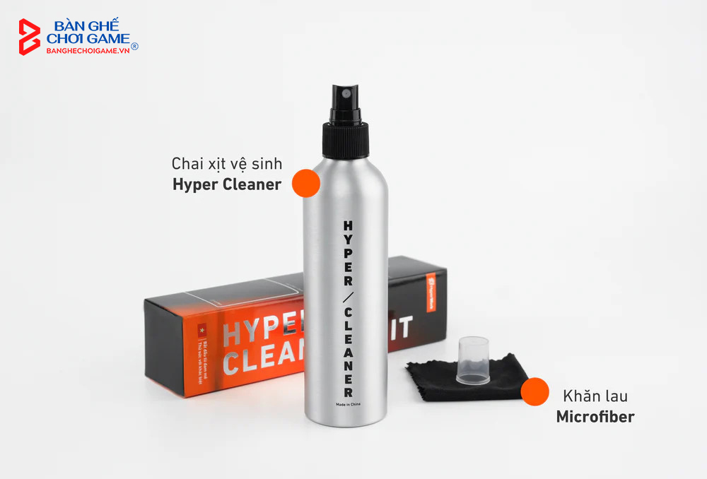 Chai xịt vệ sinh màn hình Hyperwork Cleaning Kit - Hàng chính hãng
