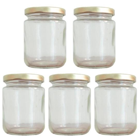 Bộ 6 hũ thủy tinh nắp thiết 220ml tiện dụng