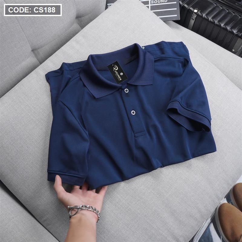 Áo thun polo nam có cổ bẻ vải cá sấu cao cấp ND010
