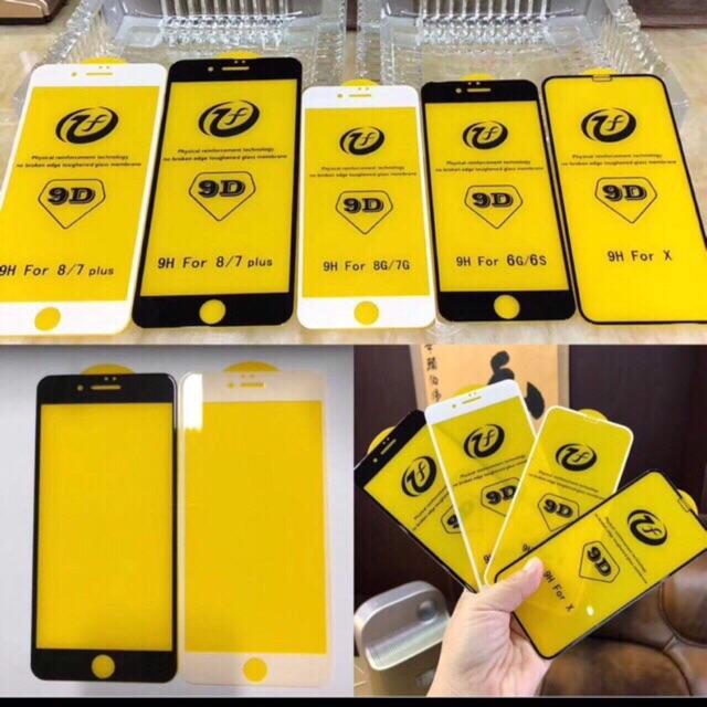 KÍNH CƯỜNG LỰC 9D DÀNH CHO IPHONE