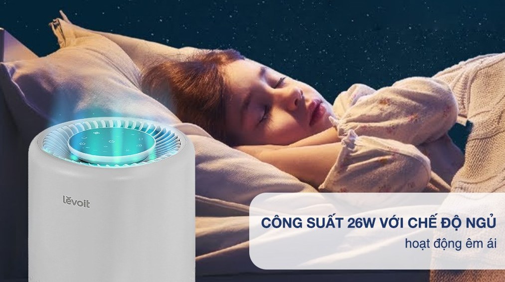 Máy lọc không khí Levoit Core 200s 26W - Hàng chính hãng