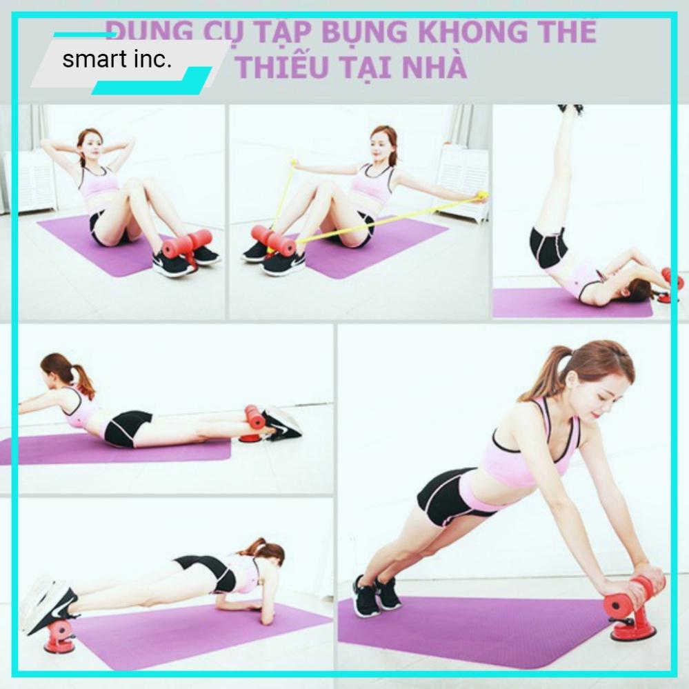 Máy Gập Cơ Lưng Bụng 6 Múi Dụng Cụ Tập Gym Thể Thao Hút Chân Không