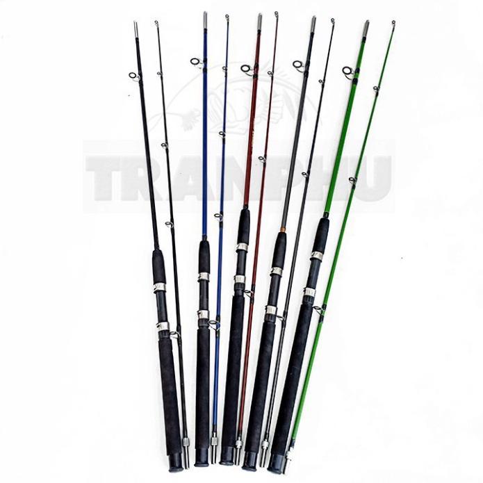 Cần câu máy 2 khúc đặc ruột SHIMANO bạo lực Giá Rẻ tải cá khủng đủ size 1m8 đến 2m7