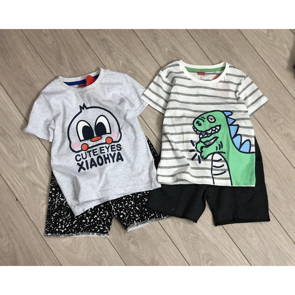 Bộ cộc tay cho bé trai