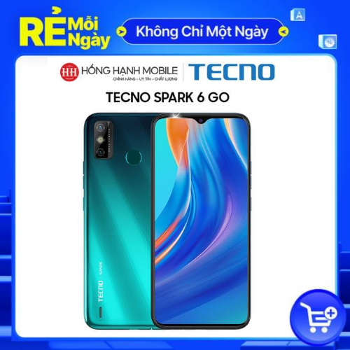 Hình ảnh Điện Thoại Tecno Spark 6 Go 4GB/64GB - Hàng Chính Hãng