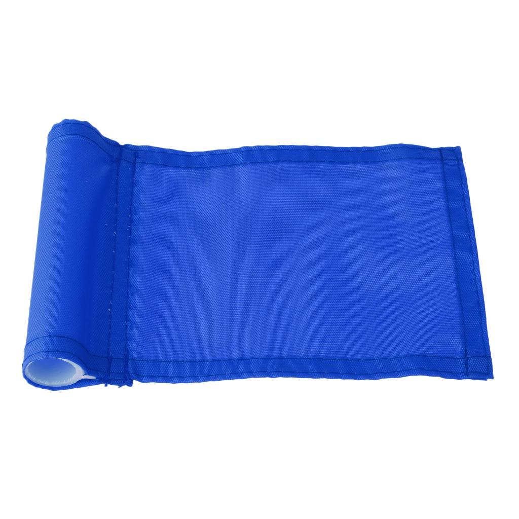 3Pcs Practice Golf Hole Pole Cup Flag,Outdoor Garden Golf Sports Training Aid,Backyard Putting Green Flag Replacement Blue