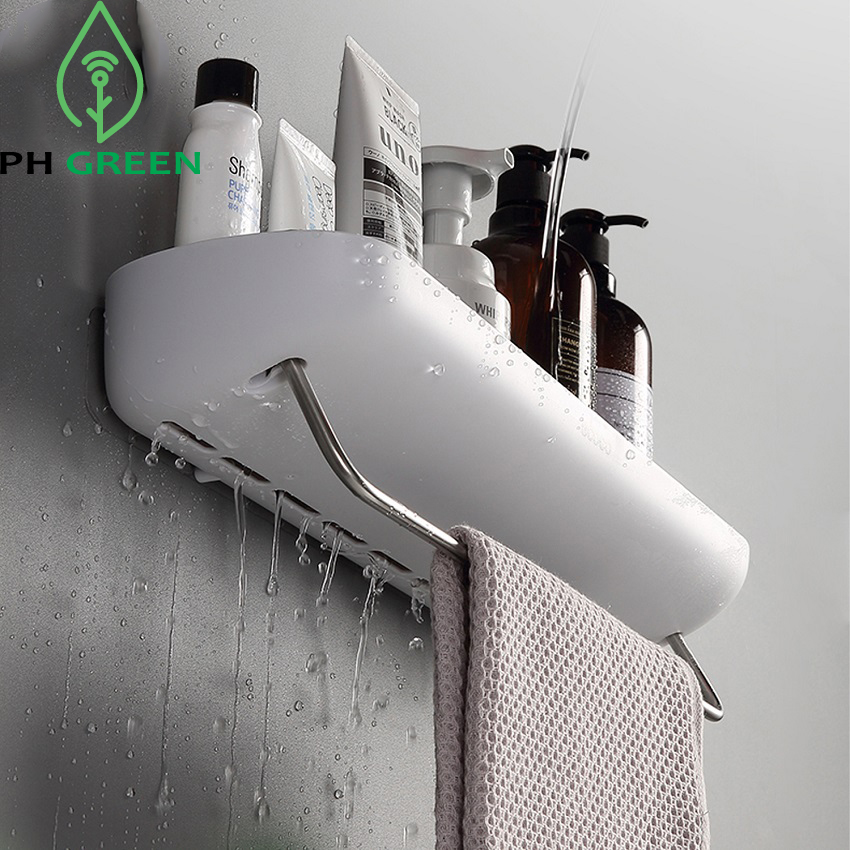Kệ để đồ nhà tắm PH Green-COCO-E1923-Chất liệu ABS cao cấp, Tối ưu Không Gian, Tiện Ích,