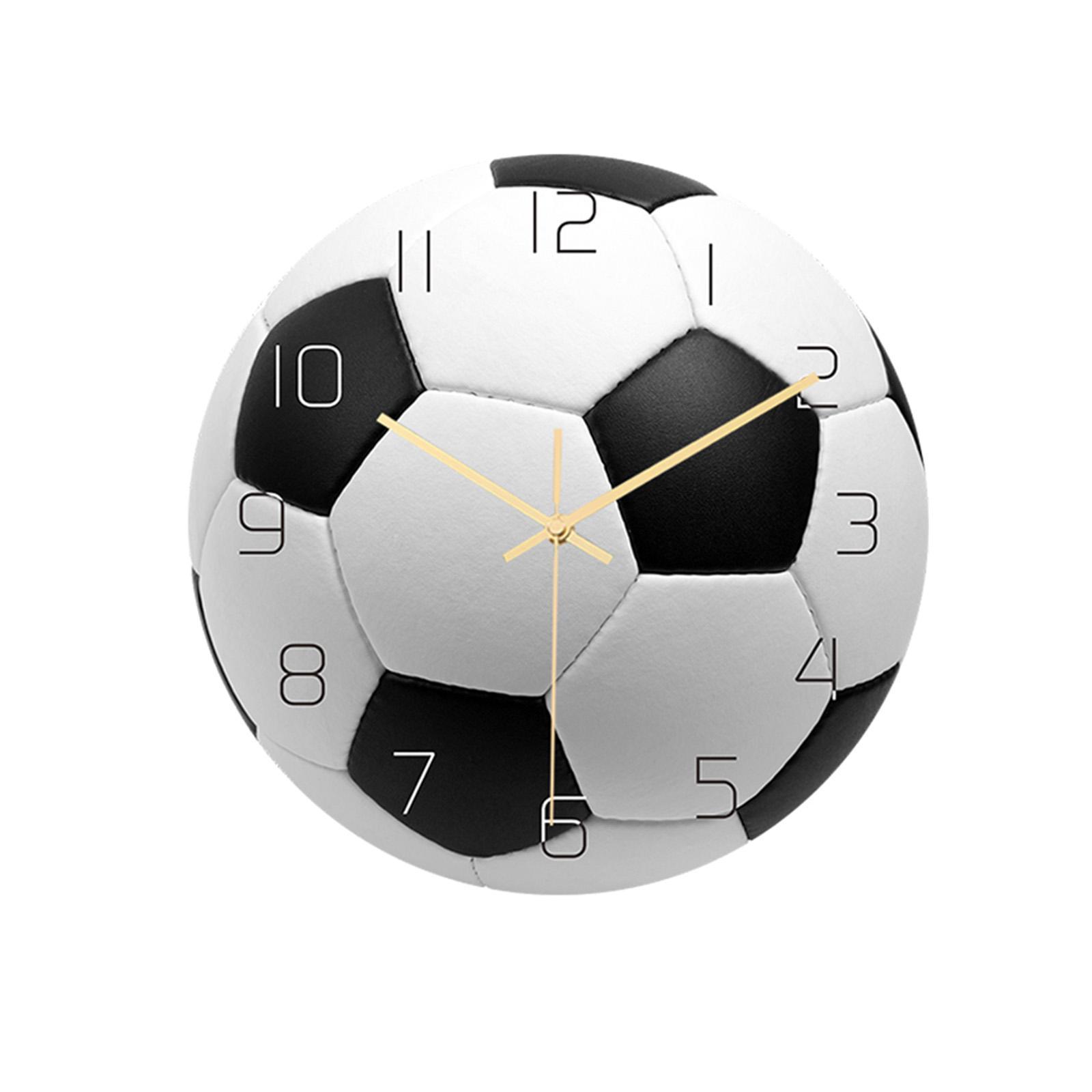Wall Clock Battery Operated 30cm Round Clock for Home school Kids Bedroom Decor