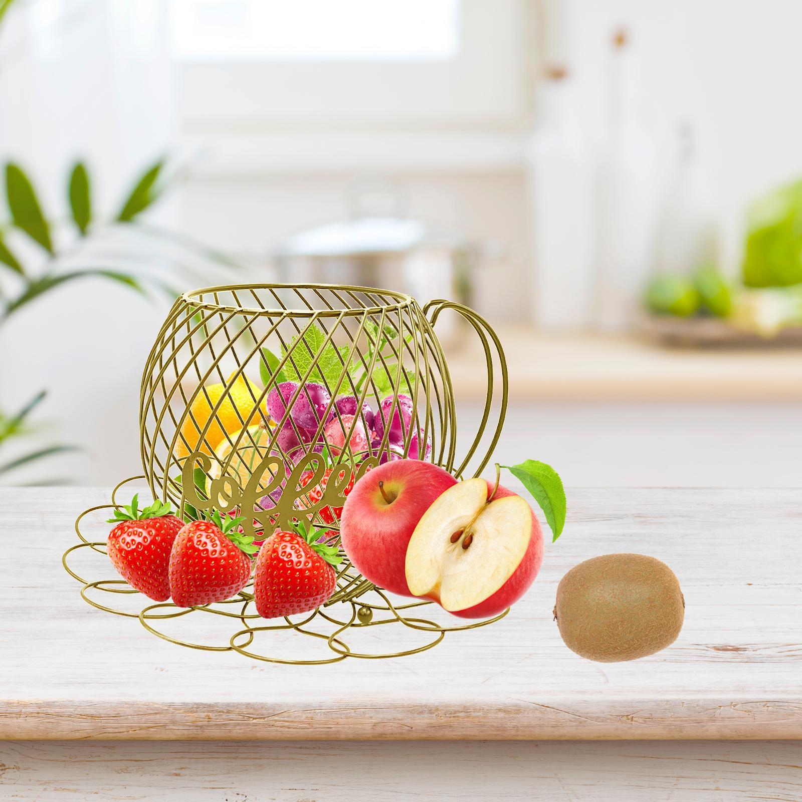 Coffee mug holder stand Coffee Pod Holder Golden