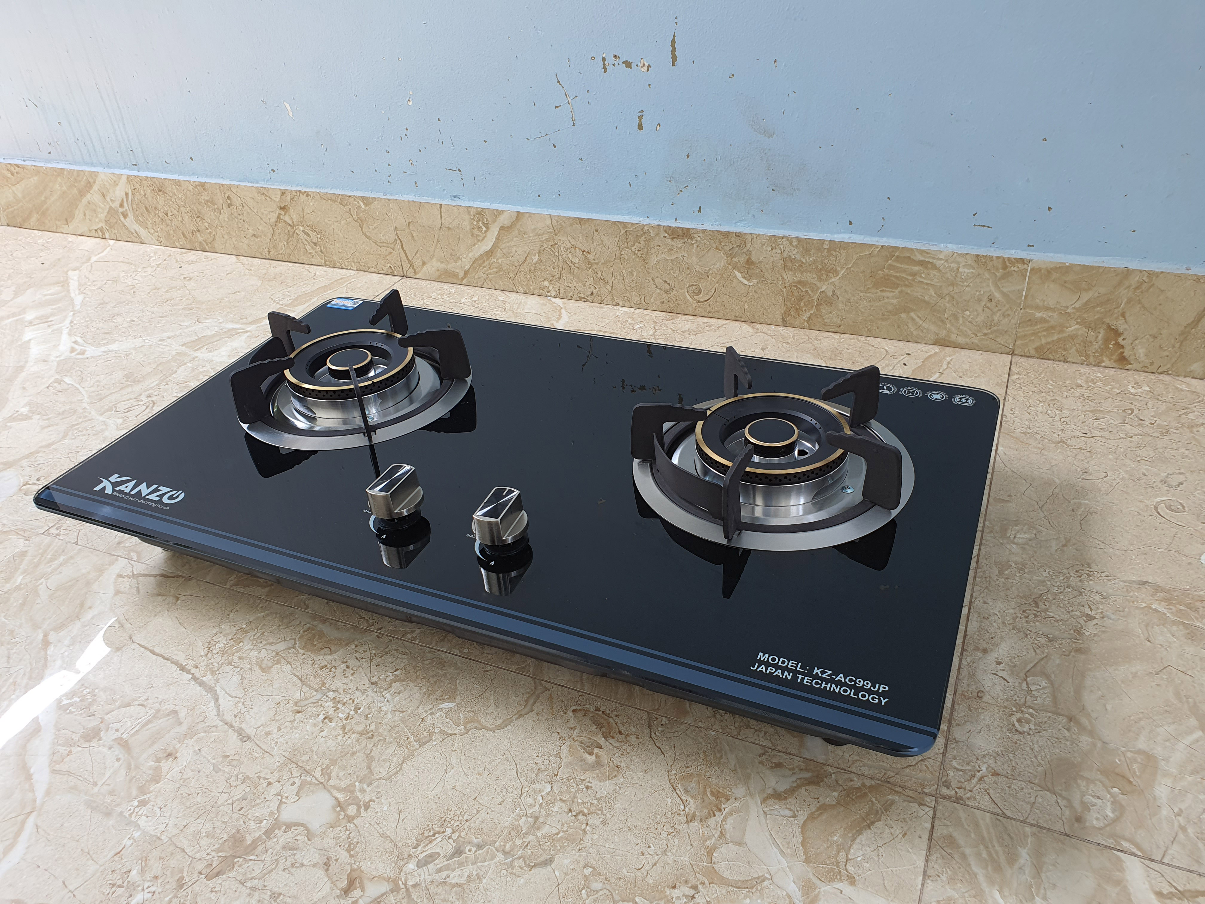 Bếp Gas Âm Kanzo KZ - AC98JP Japan Technology Hàng Chính Hãng