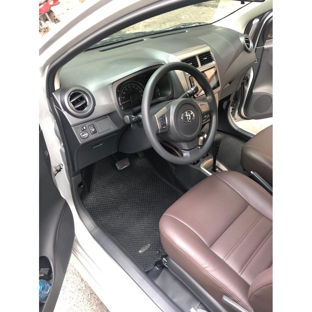 Thảm lót sàn ô tô KATA cho xe Toyota Wigo (2018 - 2022) - Khít với sàn xe, Chống trơn, Không mùi, Không ẩm mốc