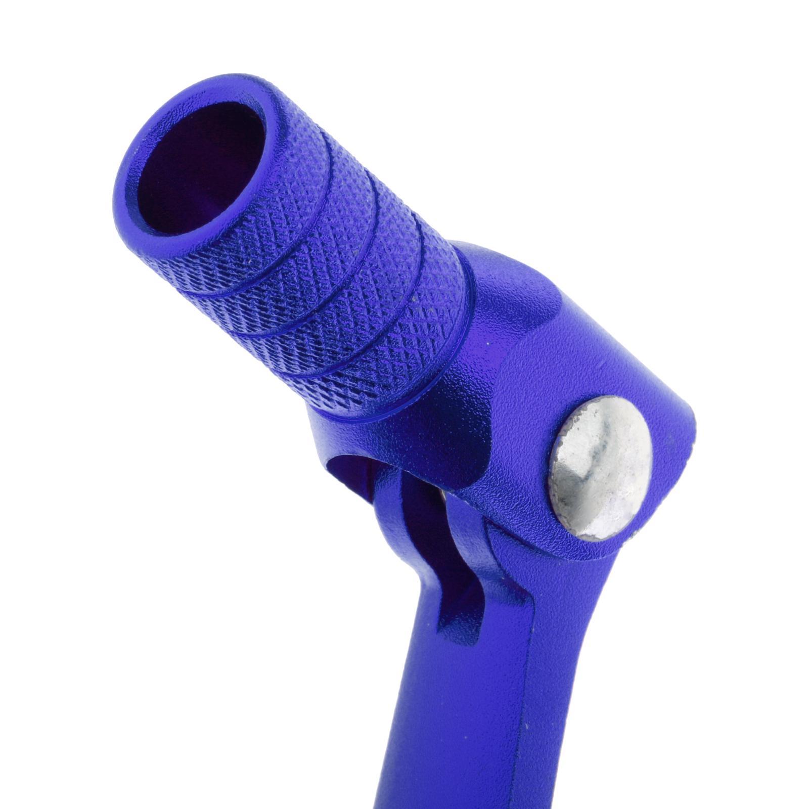Folding CNC Aluminum Gear Shift Lever for Zonshen 250cc Blue