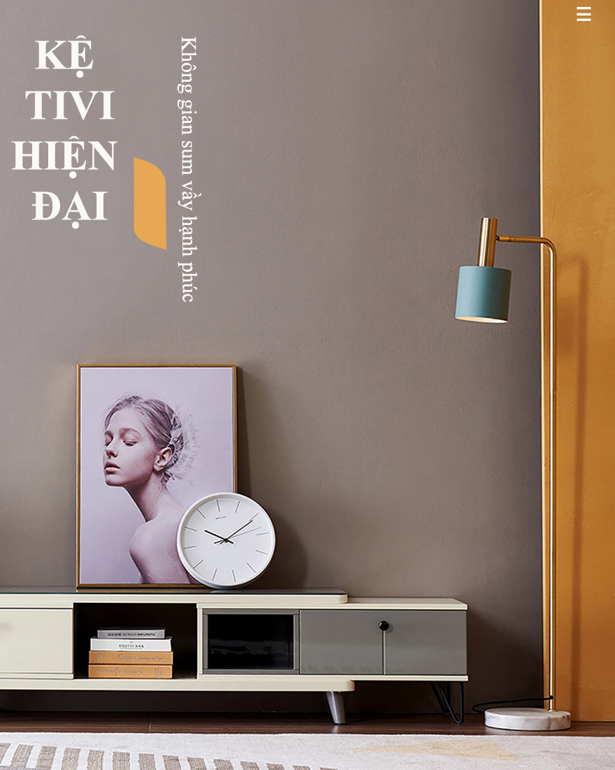 Kệ tivi phòng khách kiểu dáng hiện đại