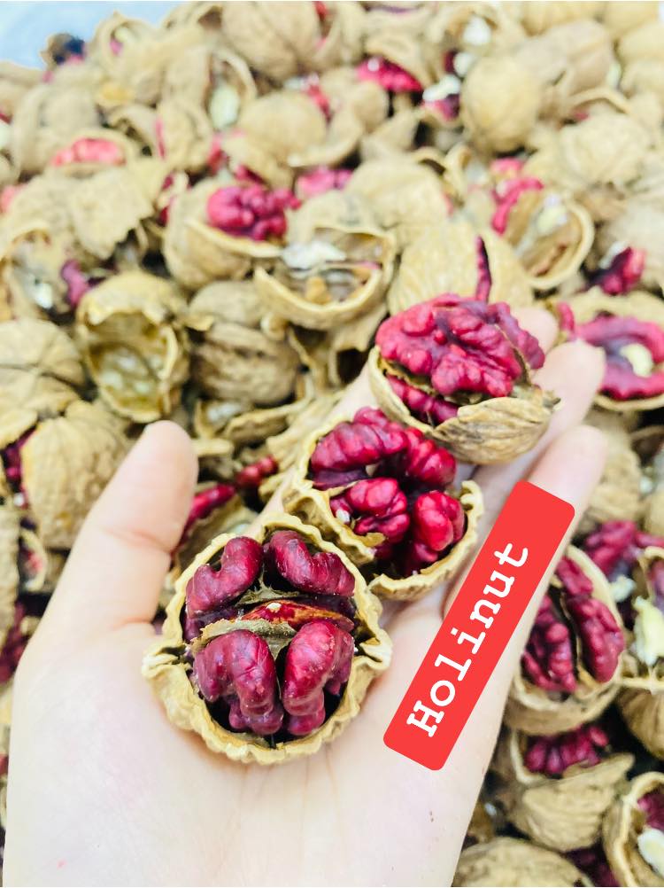 Quả Óc Chó Đỏ Mỹ Nguyên Vỏ Chuẩn Hàng Nhập Khẩu, Date mớ, Tặng dụng cụ tách vỏ.