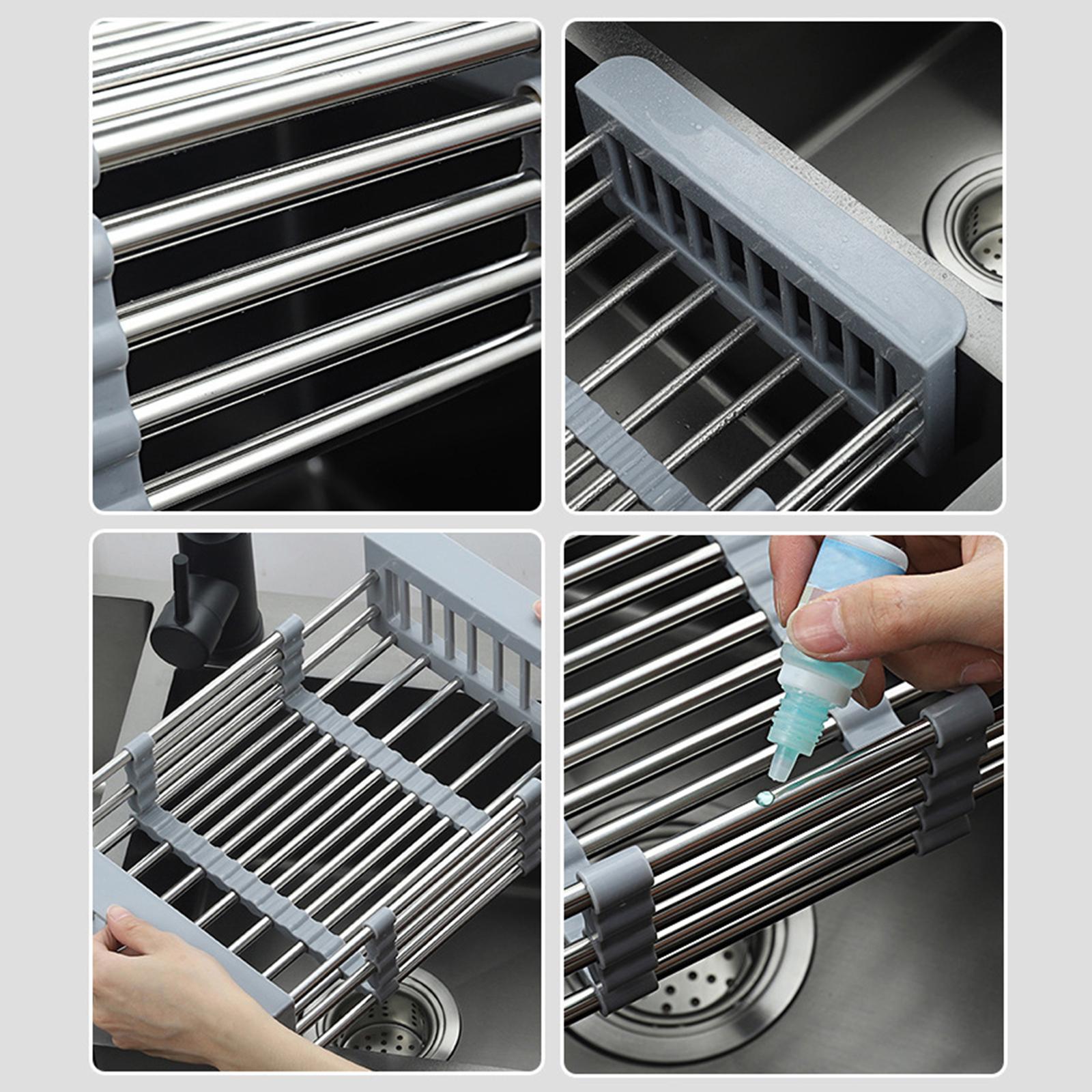 Giá Để Bát Đĩa Có Thể Mở Rộng Bằng Thép Không Gỉ