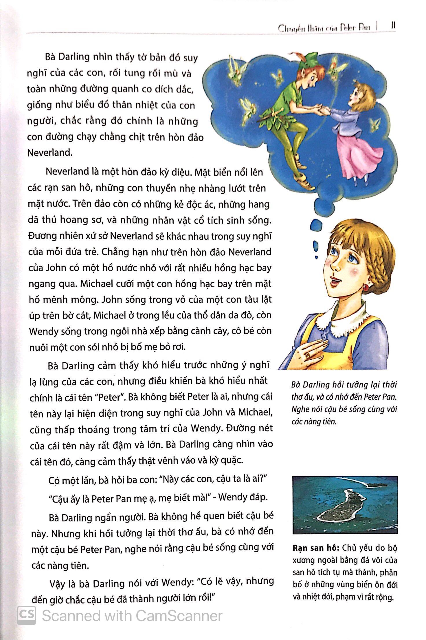 Sách Văn Học Kinh Điển Thế Giới - Peter Pan (Tái Bản)