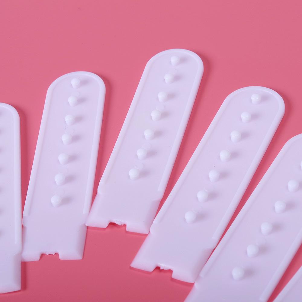 10 Cái/bộ Thiết Thực Nón Snapback Nón Lưỡi Trai Bóng Chày Sửa Chữa Dây Đeo Nữ Người Nón Nhựa Thay Thế Sửa Chữa Khóa Snap Dây Đeo Color: white