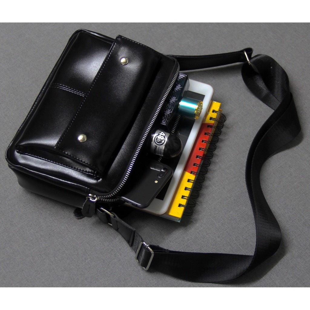 TÚI ĐEO CHÉO LANPAD UNISEX MESSBAG DA PU DA034