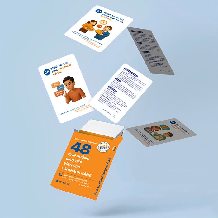 Flashcard Giao Tiếp Với Khách Hàng - 48 Tình Huống Giao Tiếp Đỉnh Cao Với Khách Hàng