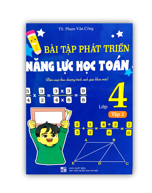 Sách - bài tập phát triển năng lực học toán 4 - tập 2 ( Biên Soạn Theo Chương Trình SGK Mới )