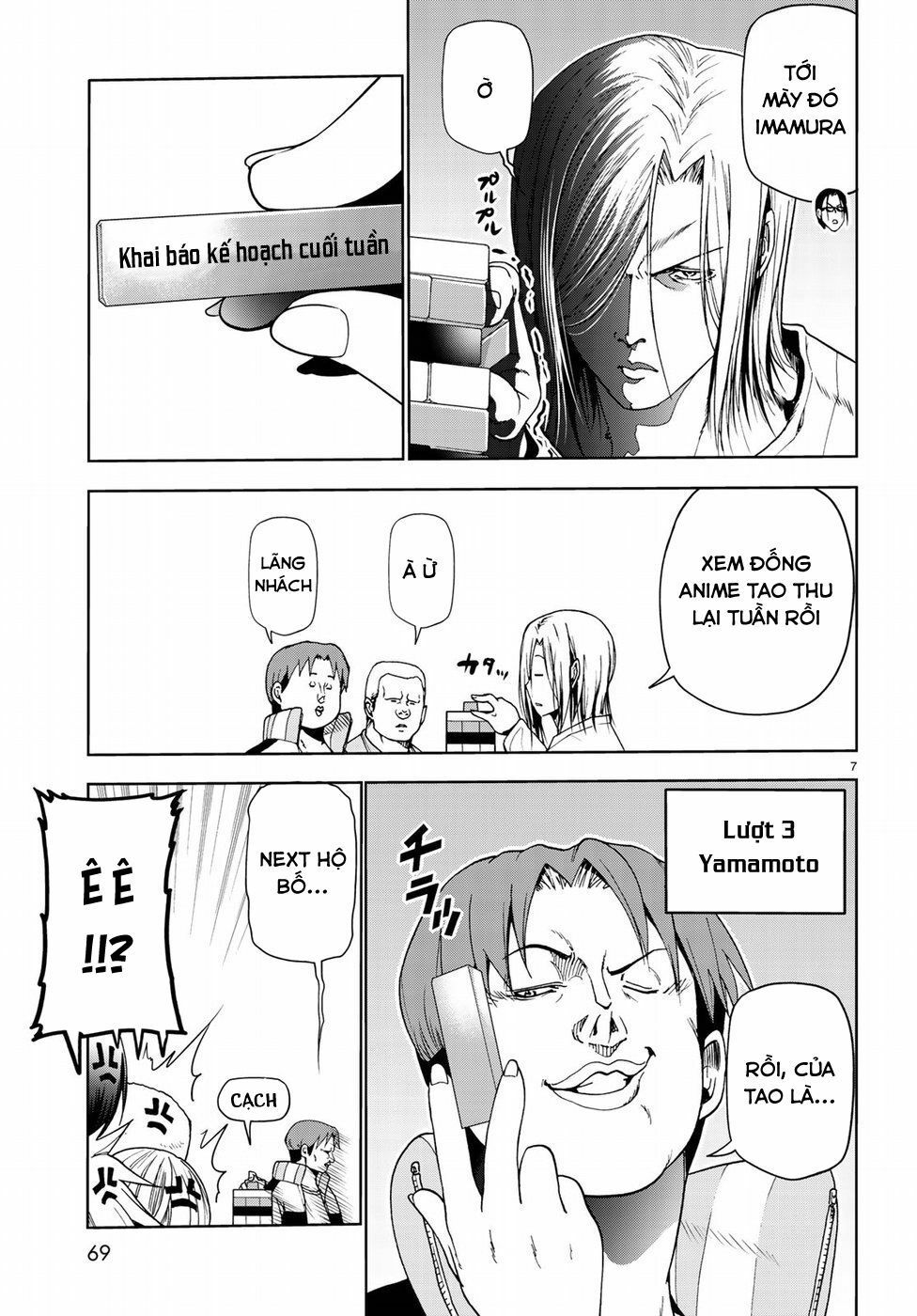 cô gái thích lặn - grand blue chapter 54.5 7