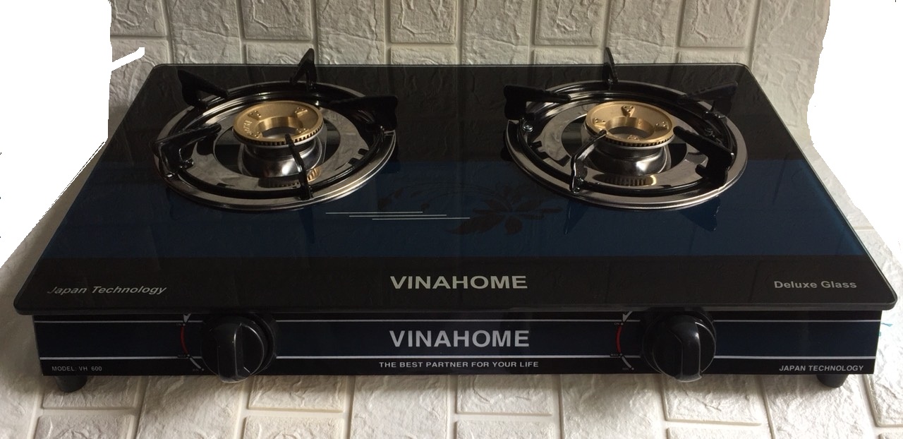 Bếp đôi mặt kính siêu mỏng VINAHOME-VH600 - Hàng chính hãng