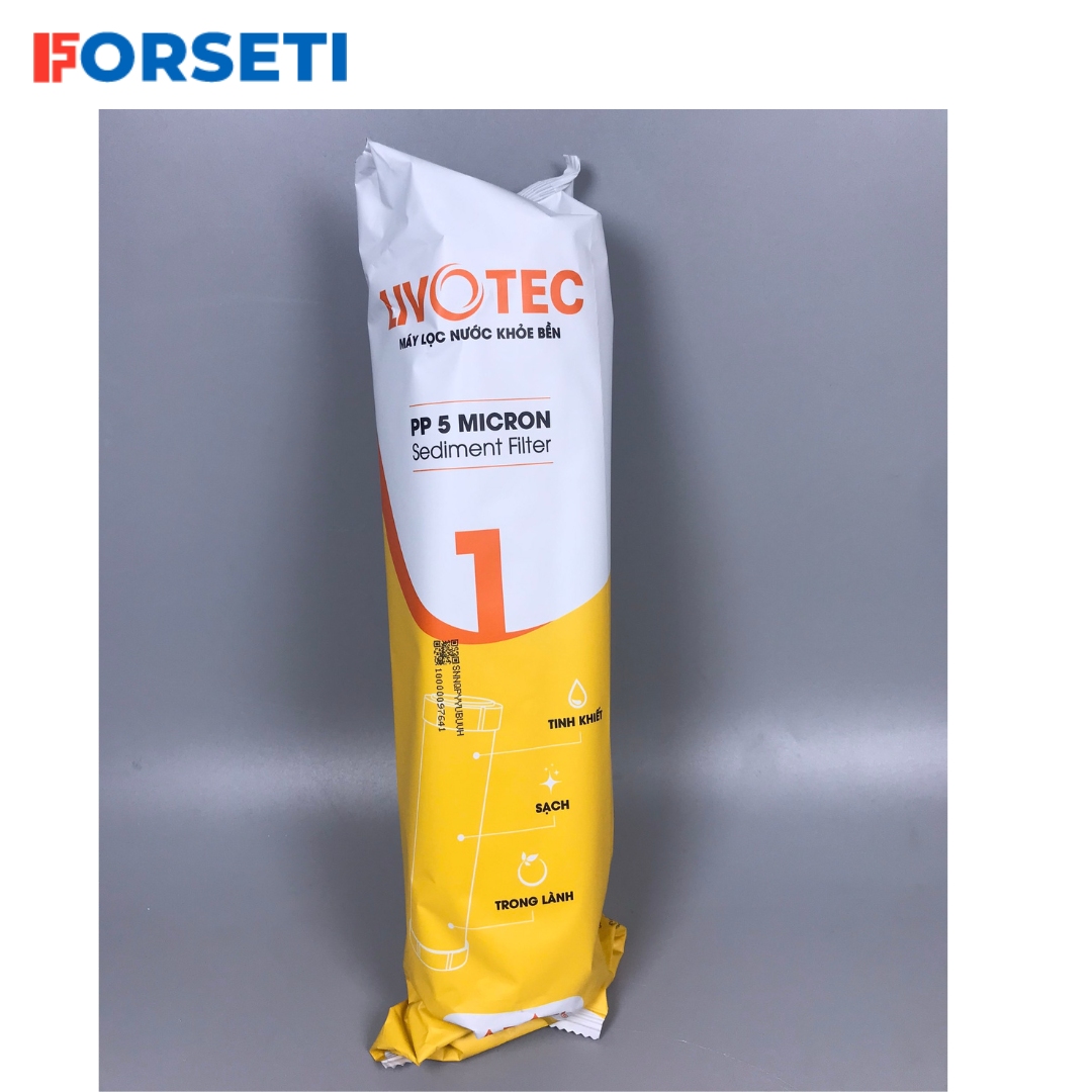 Combo Bộ 3 Lõi Lọc Nước Karofi Livotec 1,2,3 - Hàng Chính Hãng